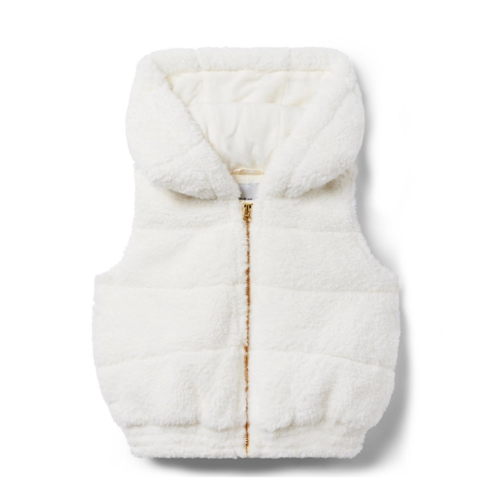 Janie and Jack THE PLUSH FAUX FUR VEST
